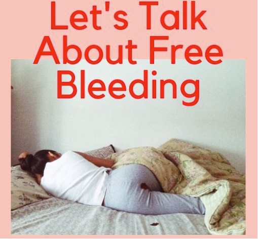 What A Year Of Free-Bleeding Taught Me About My Body