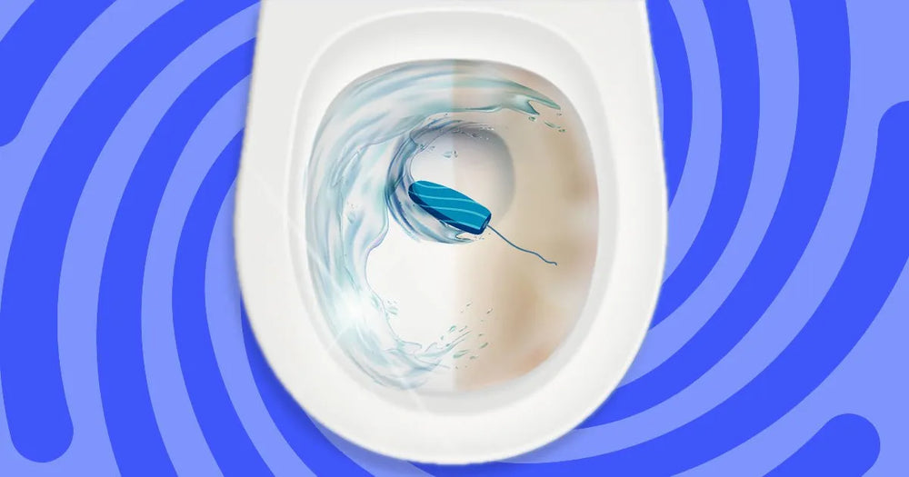 Can U Flush A Tampon Down The Toilet