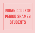 Indian college period shames students