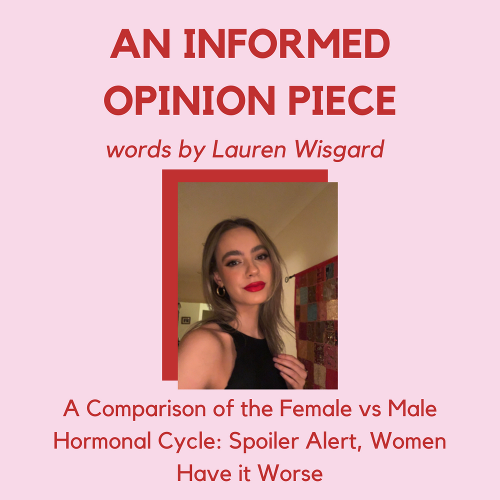 A Comparison of the Female vs Male Hormonal Cycle: Spoiler Alert, Women Have it Worse