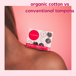 Why choose organic cotton tampons?